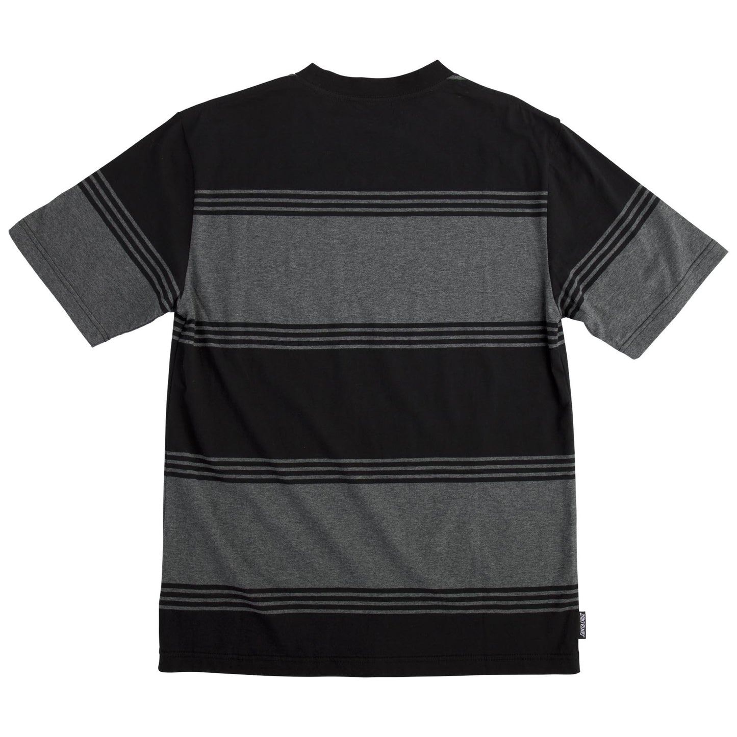 Ridge S/S Regular T Shirt Black/Char Mens Santa Cruz