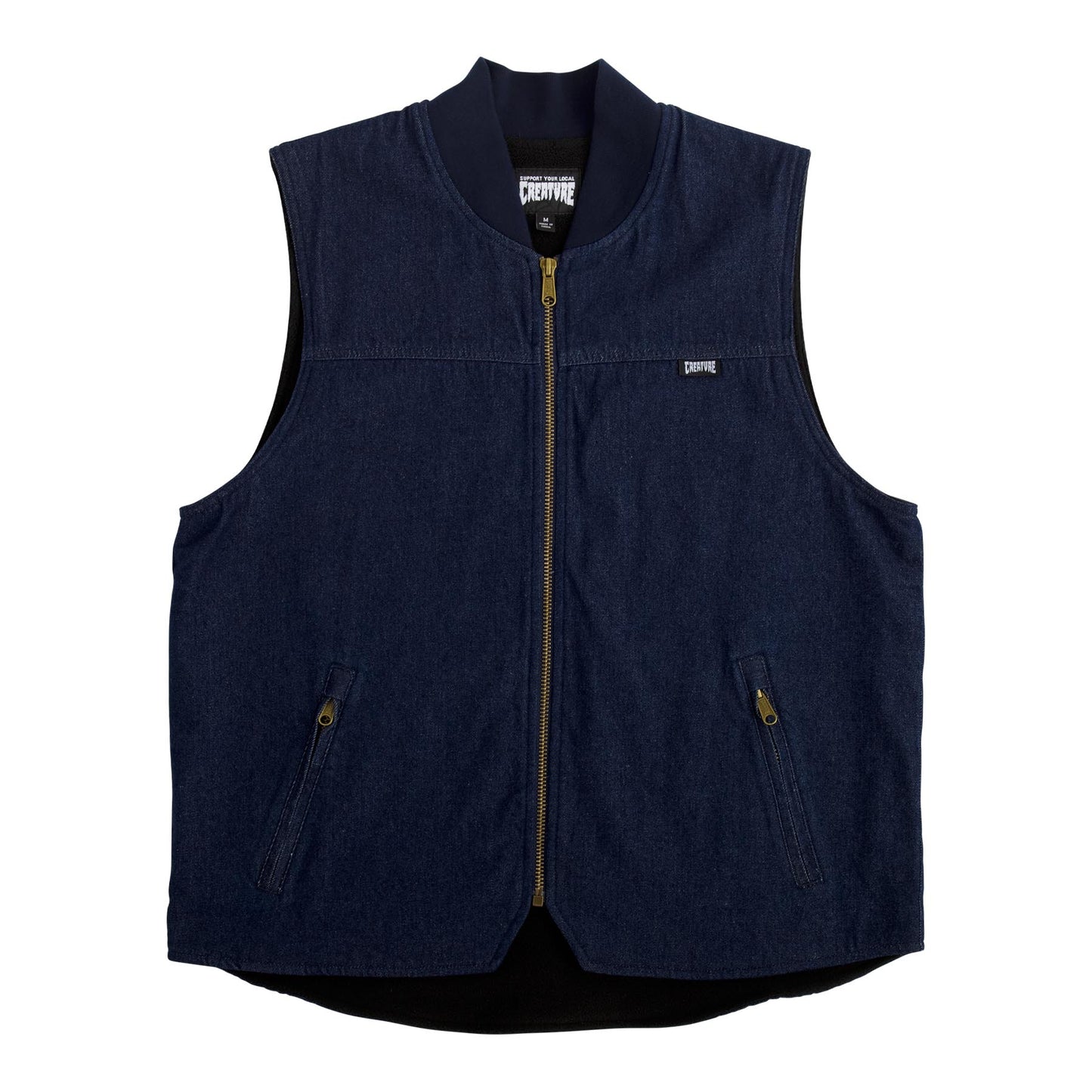 Creature Vest Indigo Or Brown