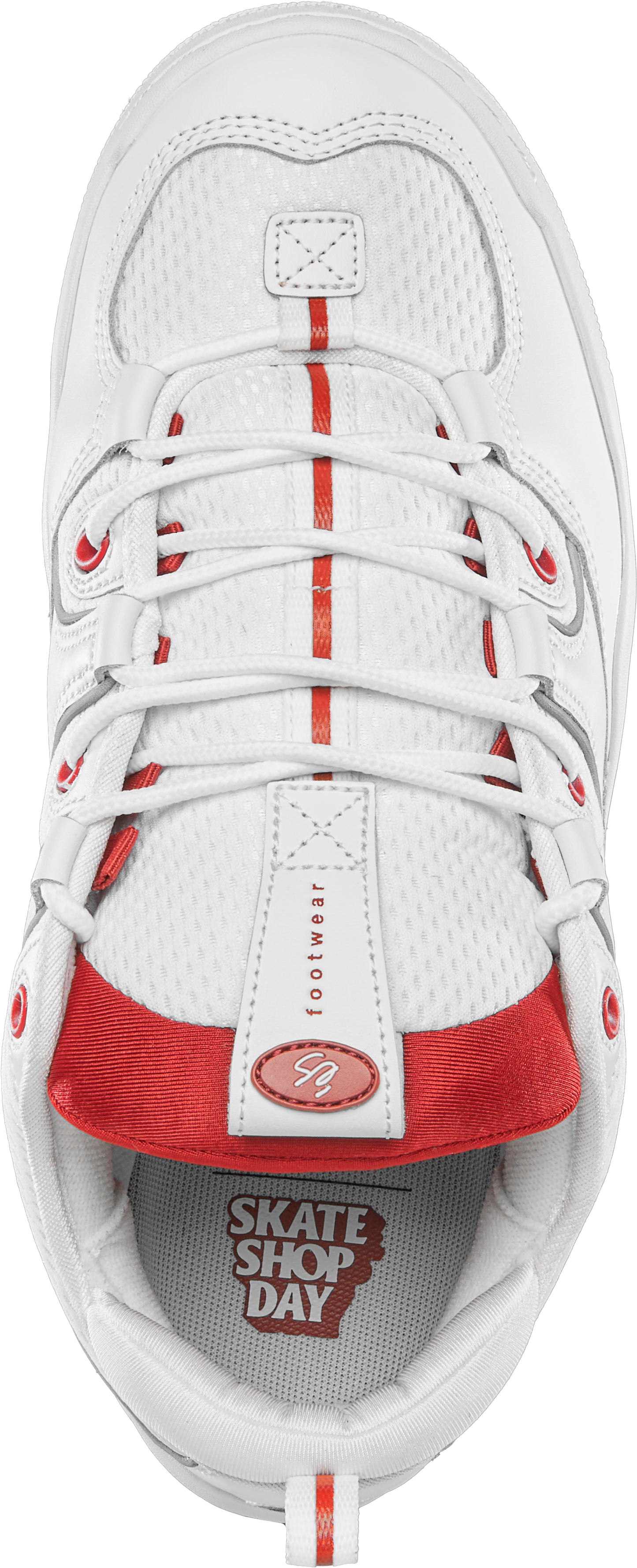 Es Two Nine Eight White/Red Skate Shop Day Shoe