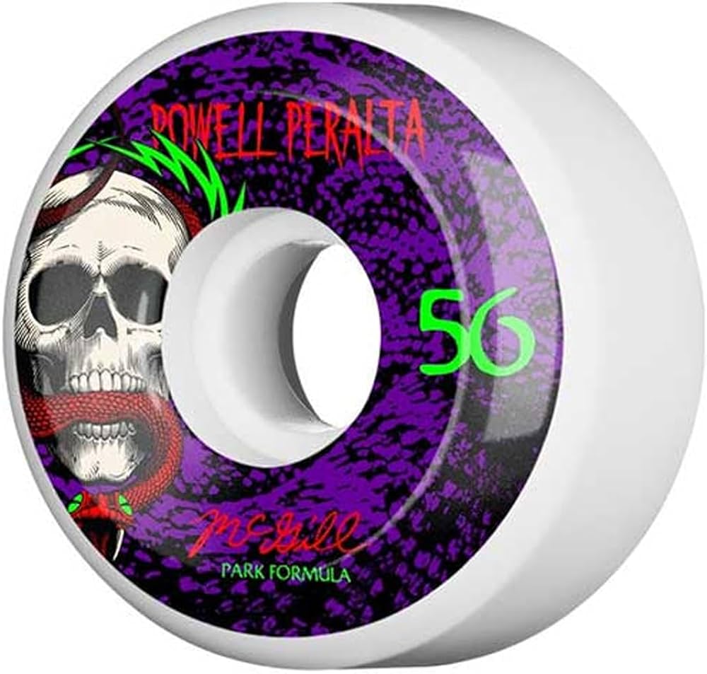 Powell Peralta Mike McGill Snake 56mm 103A White (4 pk)