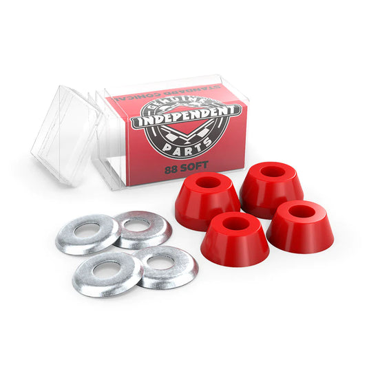 Independent Bushings- Red 88a