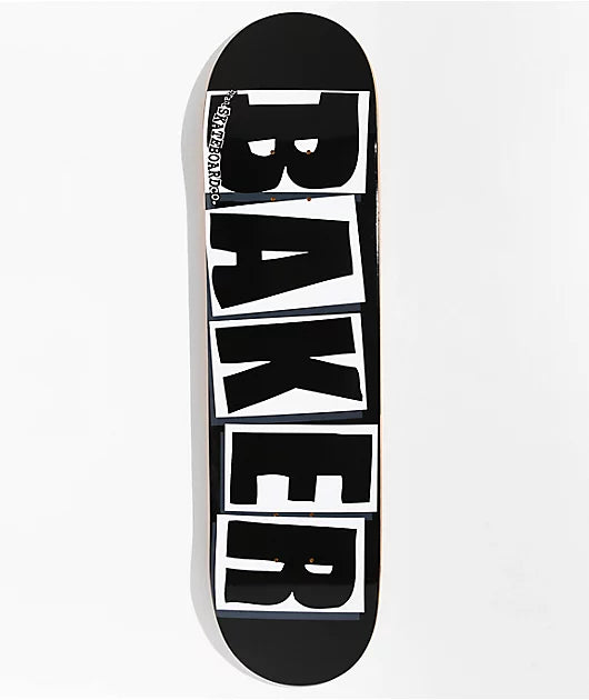 Baker Brand Logo 8.0 Black and White