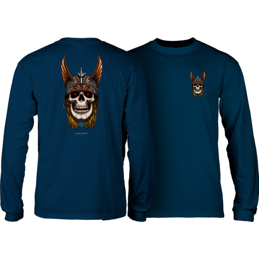 Andy Anderson Skull Navy Longsleeve T-Shirt