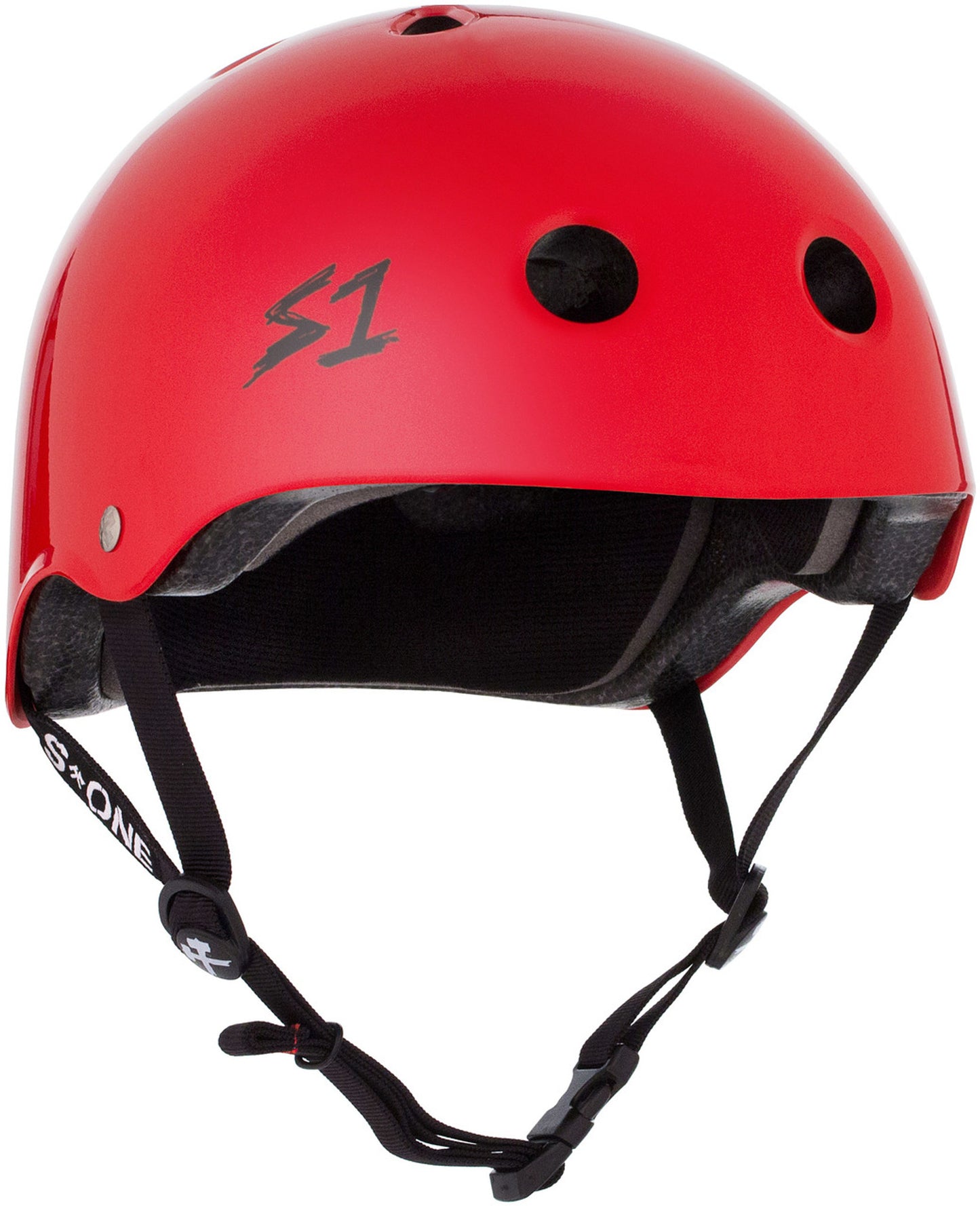 S1 Lifer Helmet Bright Red Gloss Large