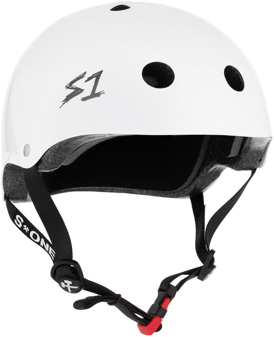 S1 Mini Lifer Helmet White Gloss Small