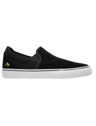 Emerica Wino G6 Slip On Black/White/Gold