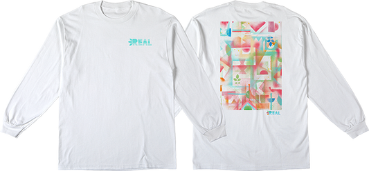 Real Acrylic Long Sleeve Shirt White